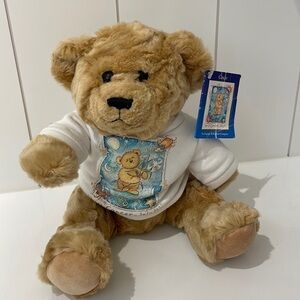 The English Teddy Bear Company Zodiac Bear—Cancer Sign—Beautiful/Soft—With Tags